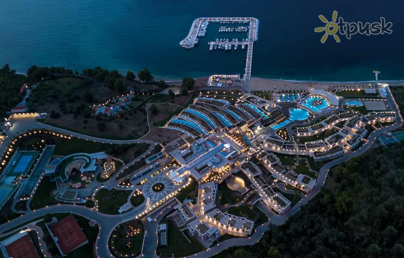 Фото отеля Miraggio Thermal Spa Resort 5* Halkidiki — Kasandra Grieķija ārpuse un baseini