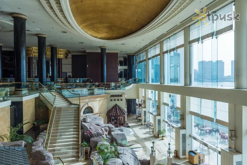 Фото отеля Grand Nile Tower 5* Kairas Egiptas fojė ir interjeras