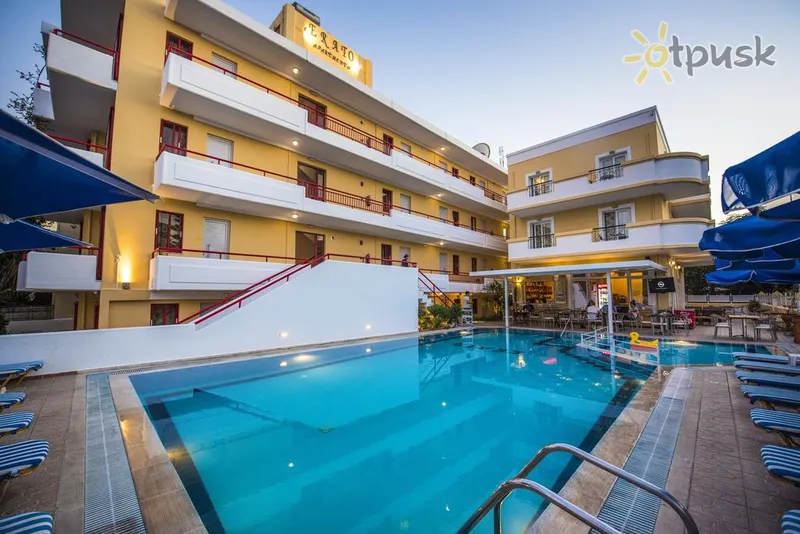 Фото отеля Erato Studios & Apartments 3* о. Кос Греція екстер'єр та басейни