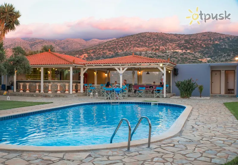 Фото отеля Ibiscus Hotel Malia 1* Kreta – Heraklionas Graikija išorė ir baseinai