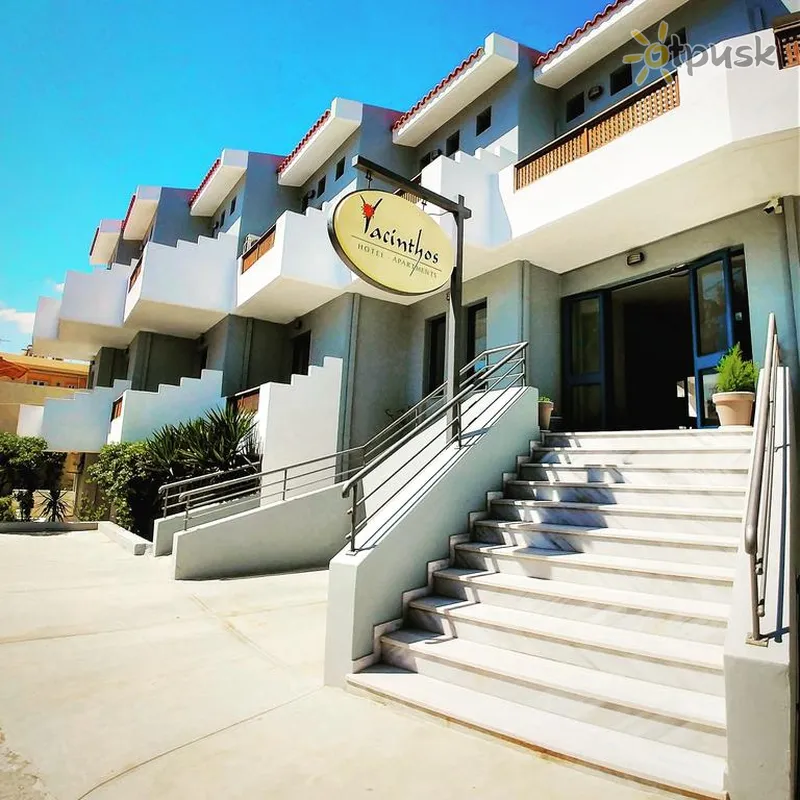 Фото отеля Yacinthos Hotel Apartments 2* о. Крит – Ретимно Греция экстерьер и бассейны