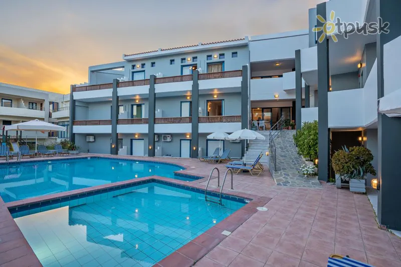 Фото отеля Yacinthos Hotel Apartments 2* Kreta – Retimnas Graikija išorė ir baseinai
