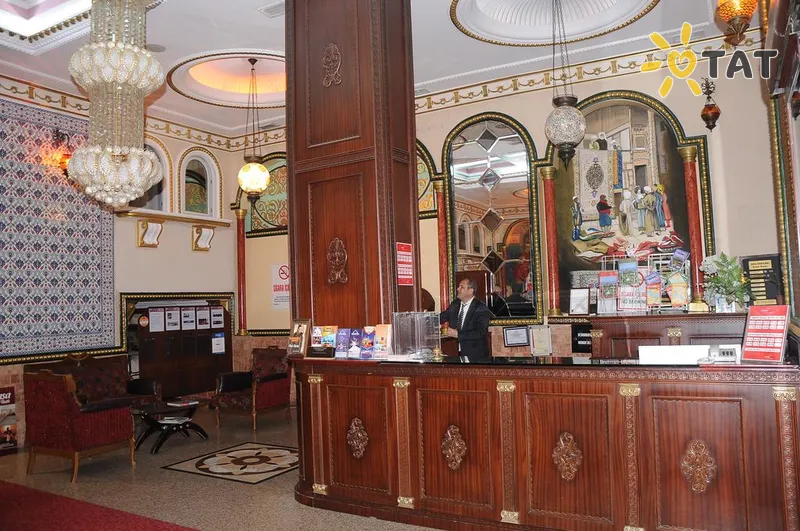 Фото отеля Seher Hotel 3* Стамбул Туреччина лобі та інтер'єр