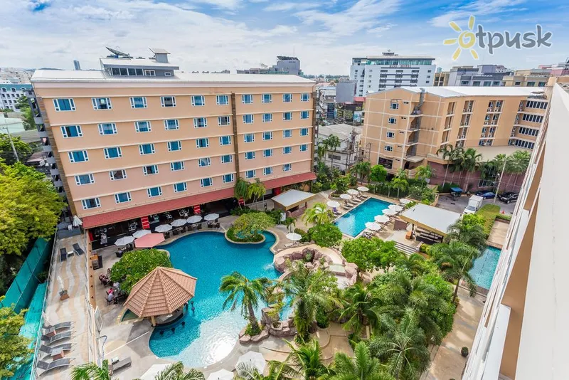 Фото отеля Nova Platinum Hotel 4* Pataja Tailandas išorė ir baseinai