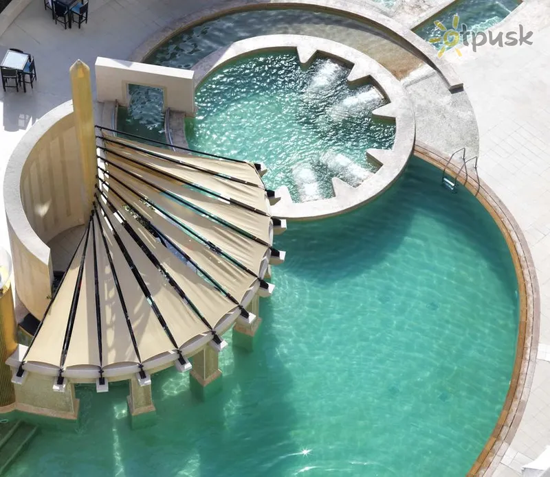 Фото отеля Raffles Dubai 5* Дубай ОАЭ экстерьер и бассейны