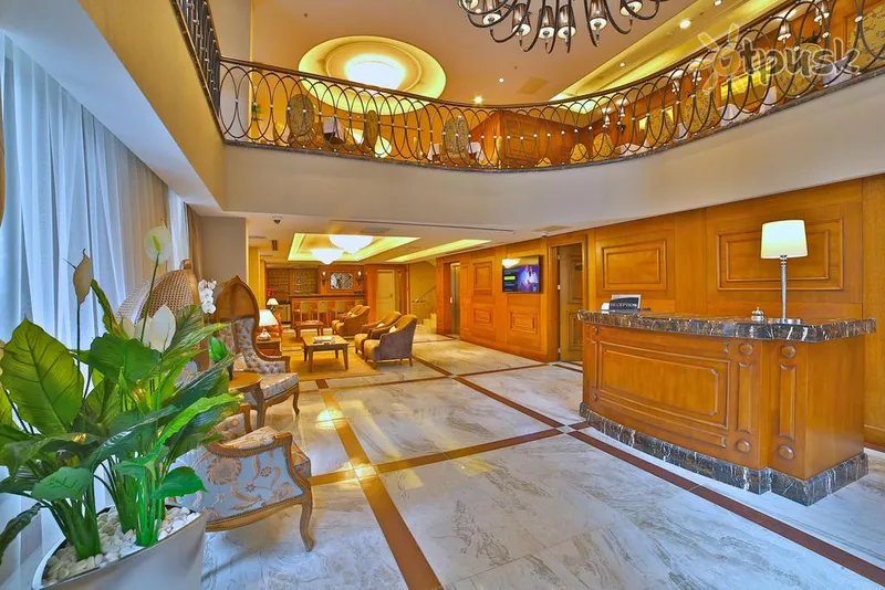 Фото отеля Adelmar Hotel Istanbul Sisli 4* Stambula Turcija vestibils un interjers