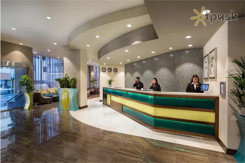 Фото отеля Savoy Central Hotel Apartments 3* Dubaija AAE vestibils un interjers