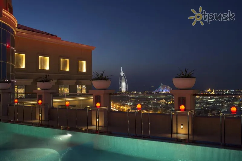 Фото отеля Sheraton Dubai Mall of the Emirates Hotel 5* Дубай ОАЭ экстерьер и бассейны