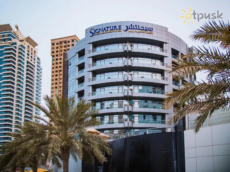 Фото отеля Signature Hotel Apartments & Spa Marina 4* Дубай ОАЕ екстер'єр та басейни