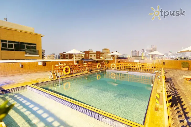 Фото отеля Smana Hotel Al Raffa 3* Dubaija AAE ārpuse un baseini