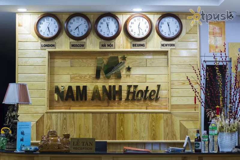 Фото отеля Nam Anh Hotel 2* Нячанг Вьетнам лобби и интерьер