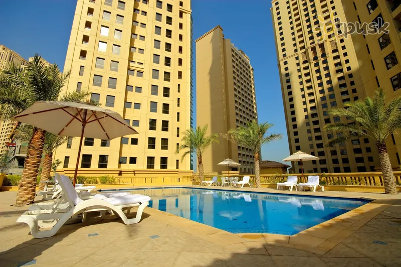 Фото отеля Suha JBR Hotel Apartments 4* Дубай ОАЭ экстерьер и бассейны