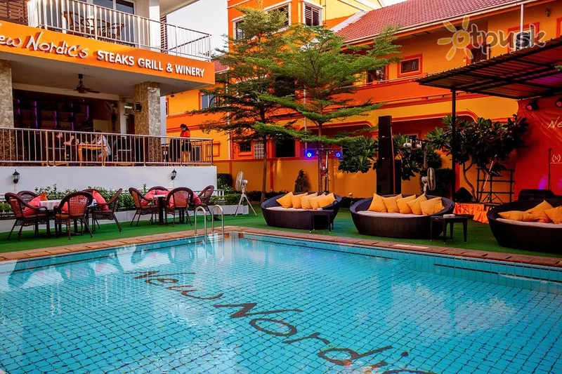 Фото отеля New Nordic Hotels Marcus 3* Паттайя Таиланд экстерьер и бассейны