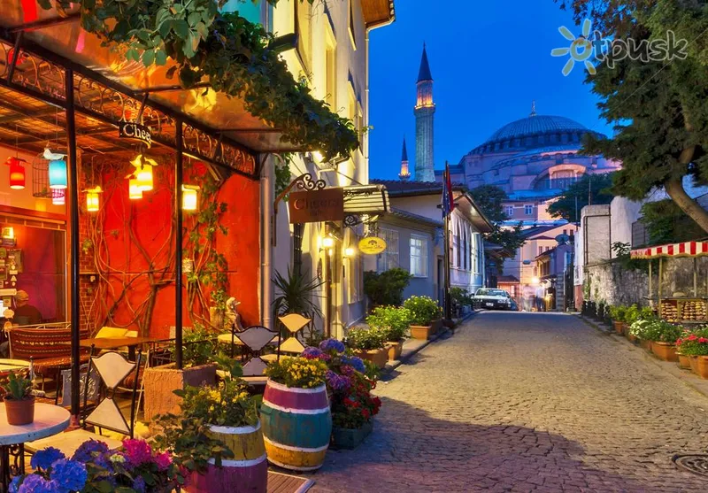 Фото отеля Zeynep Sultan Hotel 3* Стамбул Турция экстерьер и бассейны