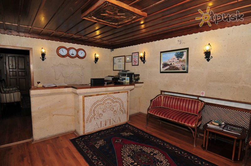 Фото отеля Alfina Hotel 4* Каппадокия Турция лобби и интерьер