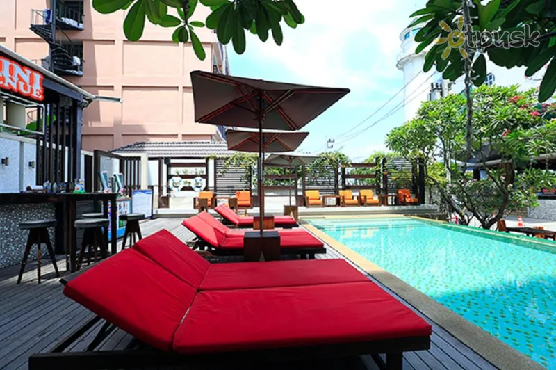 Фото отеля Pattaya Sea View Hotel 4* Pataja Tailandas išorė ir baseinai