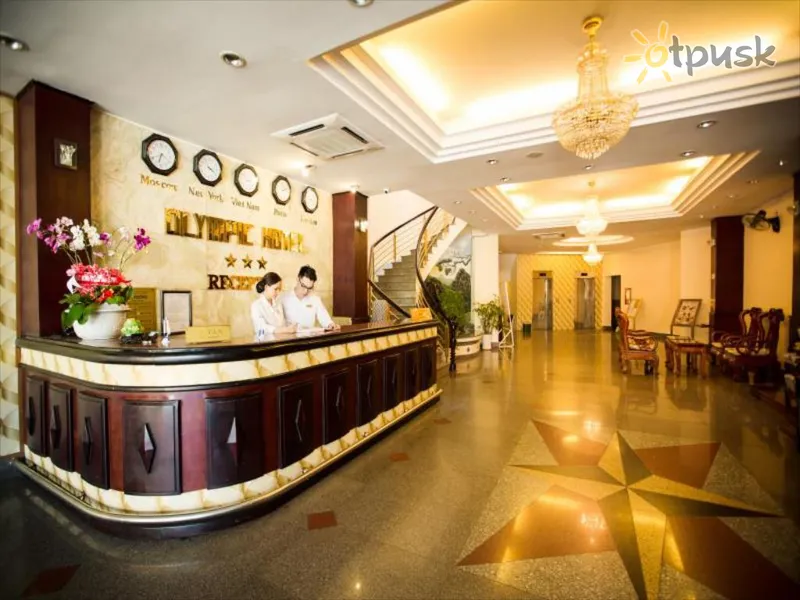 Фото отеля Olympic Nha Trang Hotel 3* Нячанг Вьетнам лобби и интерьер