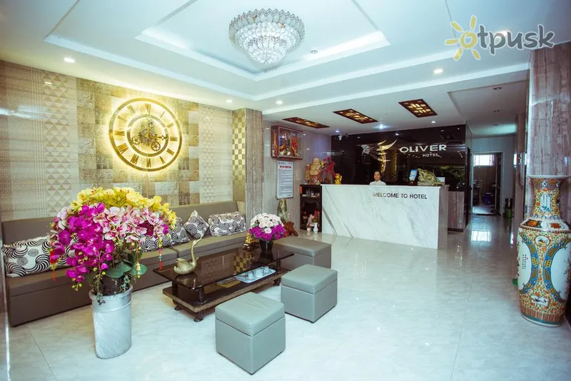 Фото отеля Oliver Hotel Nha Trang 3* Нячанг Вьетнам лобби и интерьер