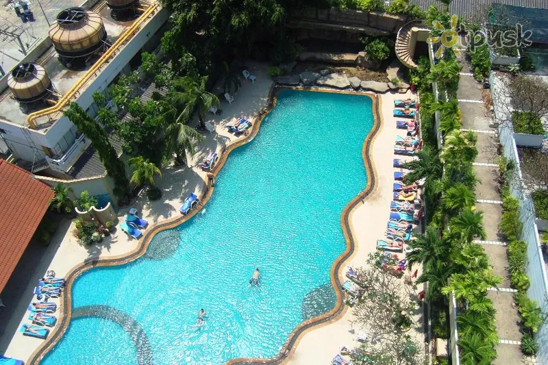 Фото отеля Royal Twins Palace Hotel 3* Паттайя Таиланд экстерьер и бассейны