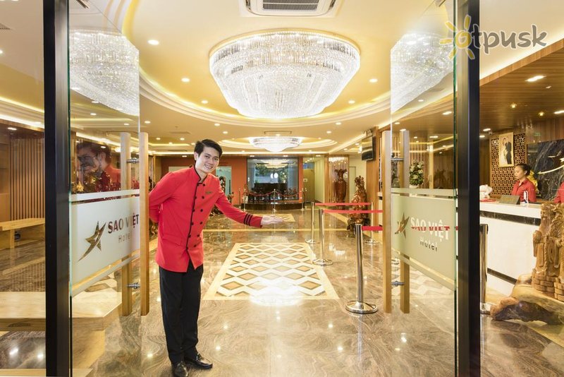 Фото отеля Sao Viet Hotel 4* Нячанг Вьетнам лобби и интерьер