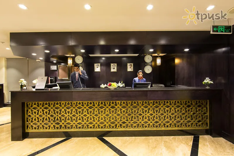 Фото отеля Lotus Grand Hotel 4* Дубай ОАЭ лобби и интерьер