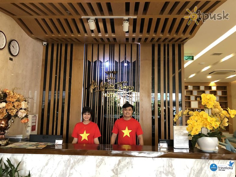 Фото отеля Ale Nha Trang Hotel 4* Нячанг Вьетнам лобби и интерьер