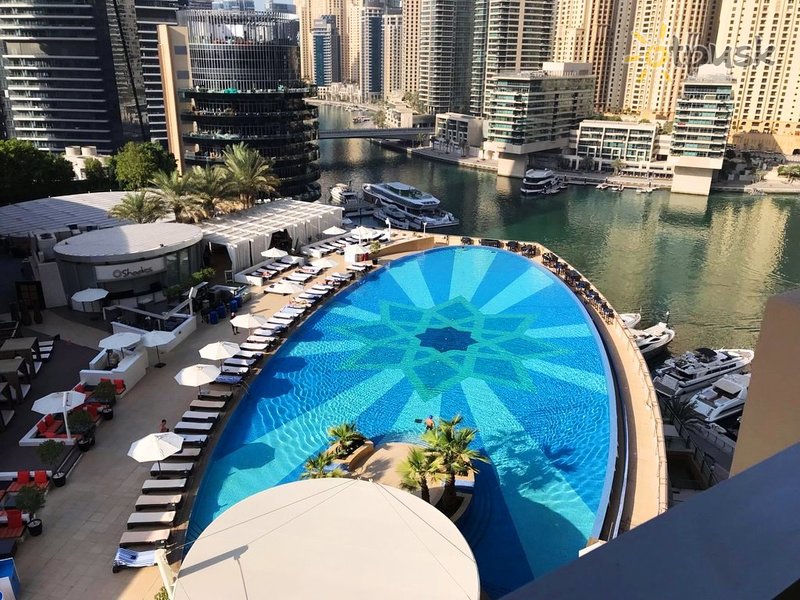 Фото отеля Address Dubai Marina 5* Дубай ОАЭ экстерьер и бассейны