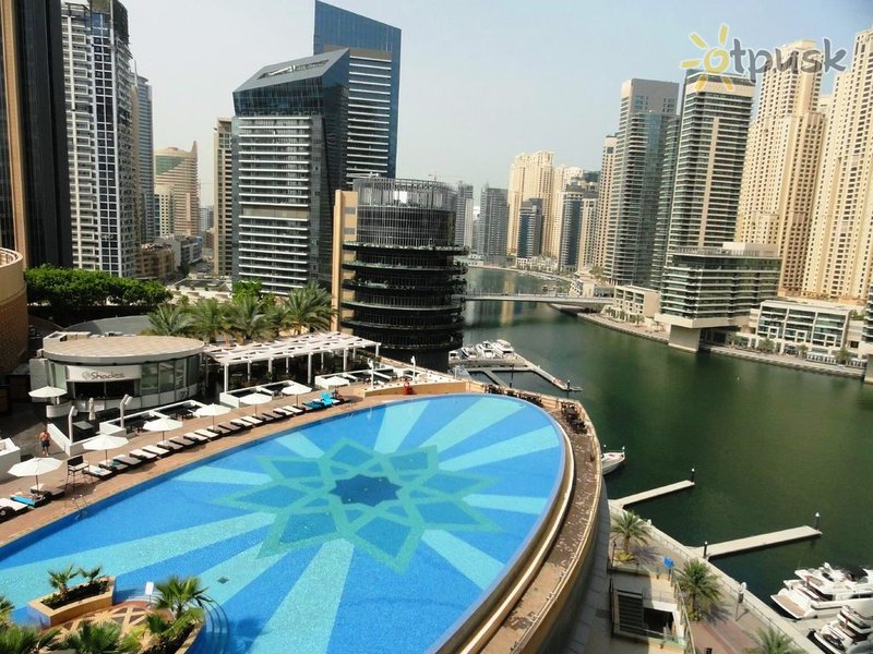 Фото отеля Address Dubai Marina 5* Дубай ОАЭ экстерьер и бассейны