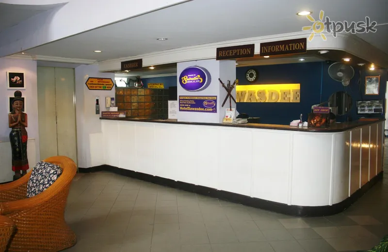 Фото отеля Sawasdee Pattaya Hotel 2* Паттайя Таиланд лобби и интерьер