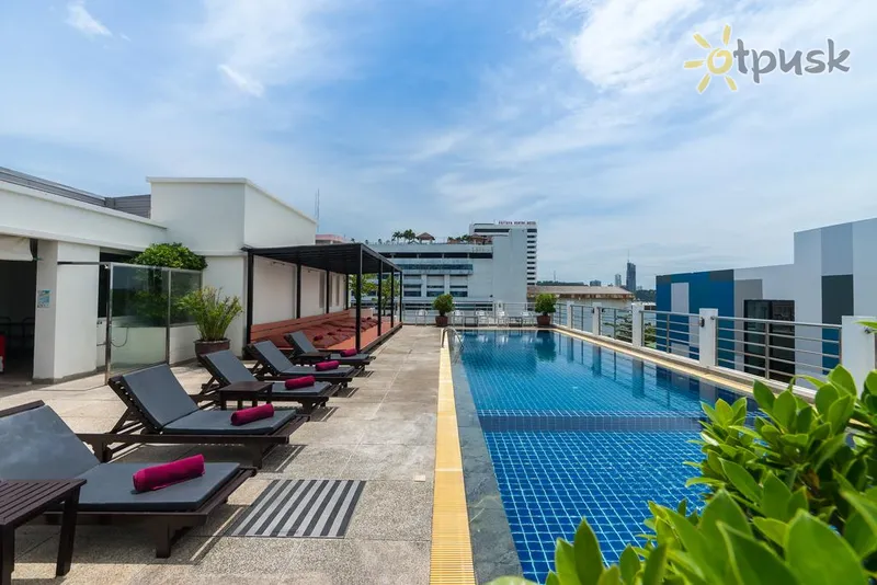 Фото отеля Sea Me Spring Hotel 3* Pataja Tailandas išorė ir baseinai