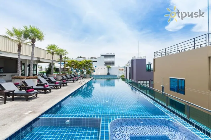 Фото отеля Sea Me Spring Too Hotel 3* Паттайя Таиланд экстерьер и бассейны
