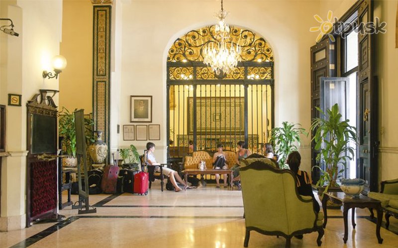 Фото отеля Inglaterra Hotel 4* Гавана Куба лобби и интерьер