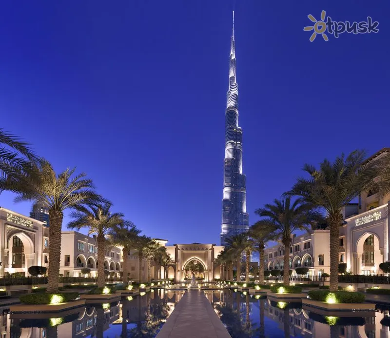 Фото отеля The Palace Downtown 5* Дубай ОАЭ экстерьер и бассейны