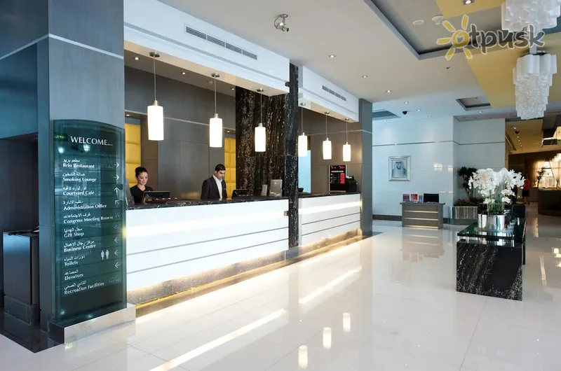 Фото отеля Time Grand Plaza Hotel 4* Dubaija AAE vestibils un interjers