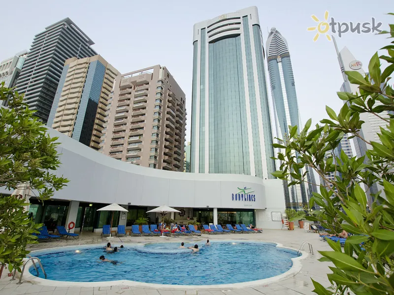 Фото отеля Towers Rotana Hotel 4* Dubaija AAE ārpuse un baseini