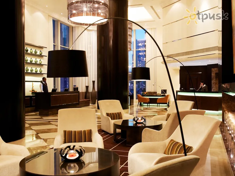Фото отеля Towers Rotana Hotel 4* Дубай ОАЭ лобби и интерьер