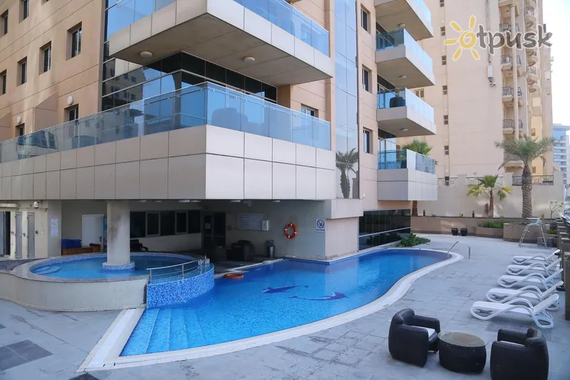 Фото отеля Tulip Creek Hotel Apartment 4* Dubaija AAE ārpuse un baseini