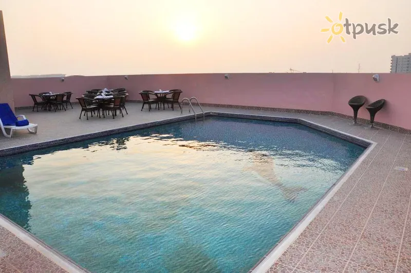 Фото отеля Fortune Plaza Hotel 3* Дубай ОАЕ екстер'єр та басейни
