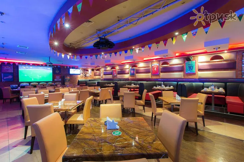 Фото отеля Fortune Plaza Hotel 3* Дубай ОАЭ бары и рестораны