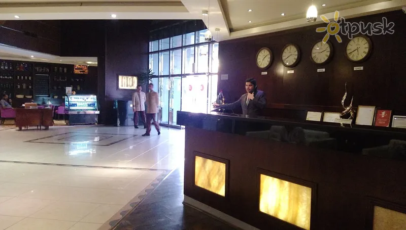Фото отеля Fortune Plaza Hotel 3* Дубай ОАЕ лобі та інтер'єр