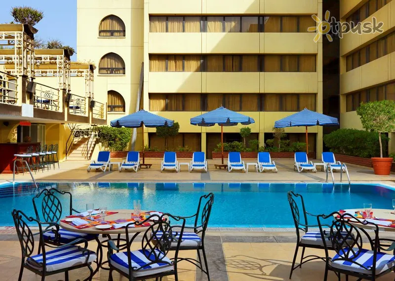 Фото отеля Le Meridien Heliopolis 5* Каир Египет бары и рестораны