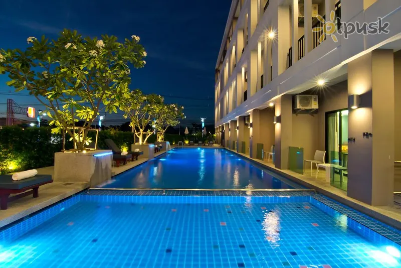 Фото отеля Hotel J Residence 4* Pataja Tailandas išorė ir baseinai
