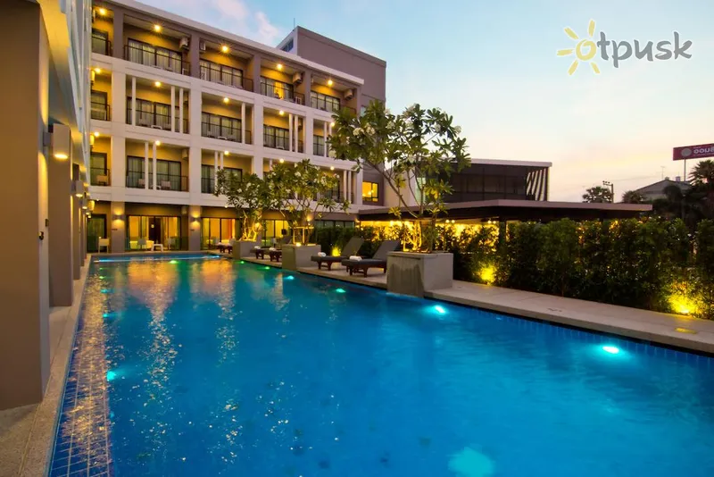 Фото отеля Hotel J Residence 4* Паттайя Таиланд экстерьер и бассейны