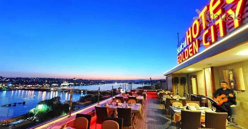 Фото отеля Golden City Hotel Istanbul 4* Stambulas Turkija barai ir restoranai