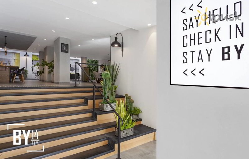 Фото отеля BY14 TLV Hotel 4* Тель-Авив Израиль лобби и интерьер
