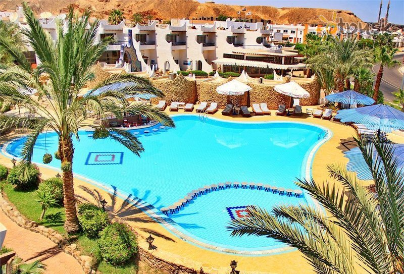 Фото отеля Turquoise Beach Hotel 4* Шарм эль Шейх Египет экстерьер и бассейны