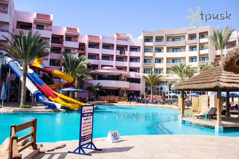 Фото отеля Zahabia Hotel & Beach Resort 3* Хургада Египет аквапарк, горки