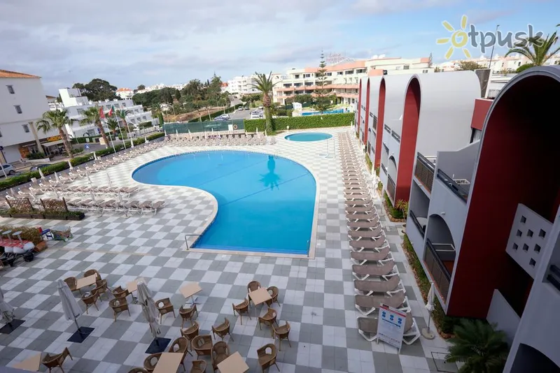 Фото отеля Muthu Oura Praia Hotel 4* Algarvė Portugalija išorė ir baseinai