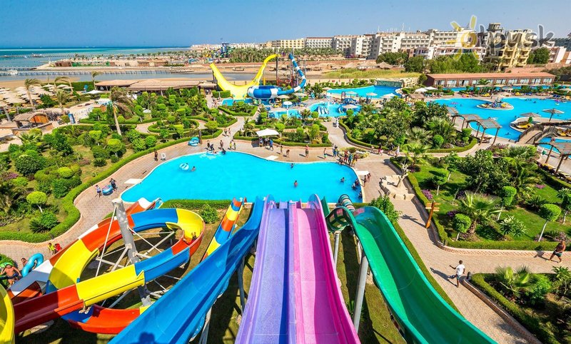 Фото отеля Hawaii Caesar Palace Aqua Park 5* Хургада Египет аквапарк, горки