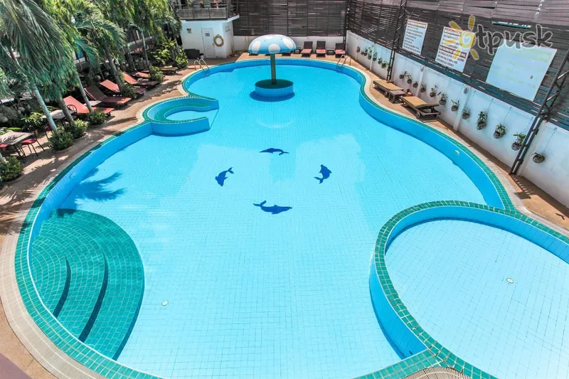 Фото отеля Pattaya Hiso Hotel 3* Pataja Taizeme ārpuse un baseini